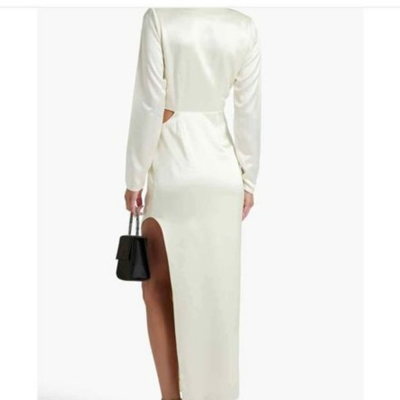 NWOT Nicholas Cut-out Satin Dress New size 6 - Picture 3 of 8